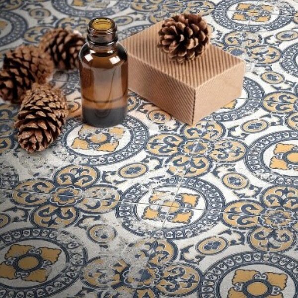 Mystique Braga Vintage Encaustic Look Tile