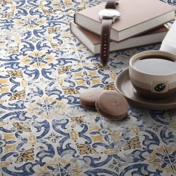 Mystique Porto Vintage Encaustic Look Tile